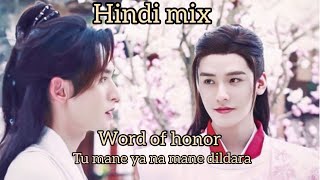 ||wen kexing×zhou zishu||?(word of honor hindi mix tu mane ya na mane dildara #wordofhonorhindimix