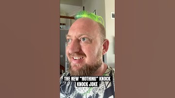 NEW NOTHING KNOCK KNOCK JOKE #jet2holiday #knockknock #jokes #djhuntsofficial #funny #comedyshorts