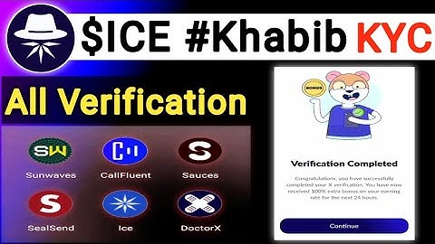 Sunwaves, Call Fluent, Seal Send, Sauce, DoctorX KYC Verification | Live X KYC Verification