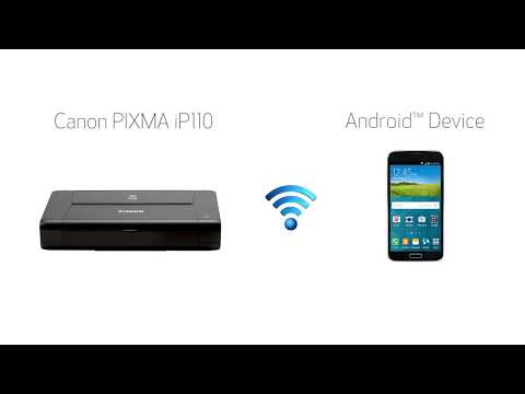 Canon - Imprimante mobile sans fil compacte PIXMA iP110 