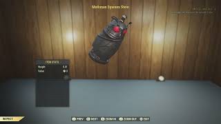 Mothman equinox beer stein Fallout 76