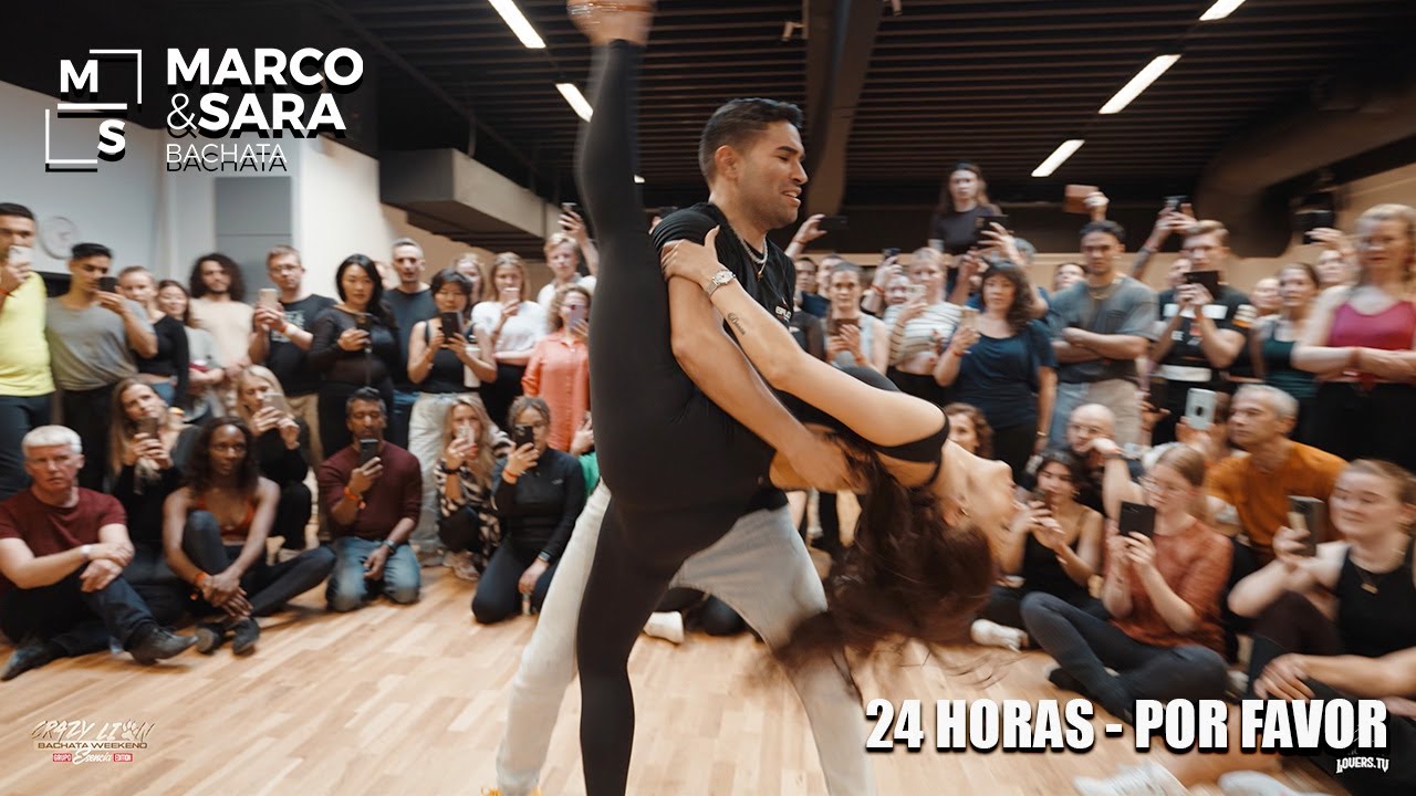 24 HORAS   24 HORAS  MARCO Y SARA BACHATA WORKSHOP BAILANDO CRAZY LION ESENCIA EDIT 2023