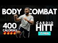 QUEMA 400 CALORIAS EN 15 MINUTOS CON ESTA RUTINA DE CARDIO DE BODY COMBAT  NO EQUIPOS