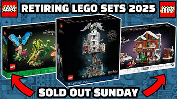 SOLD OUT SUNDAY! | OOS Retiring LEGO Sets! | Collecting, Investing Market & November News Update!