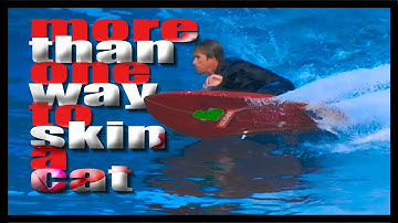 More than one way to skin a cat.