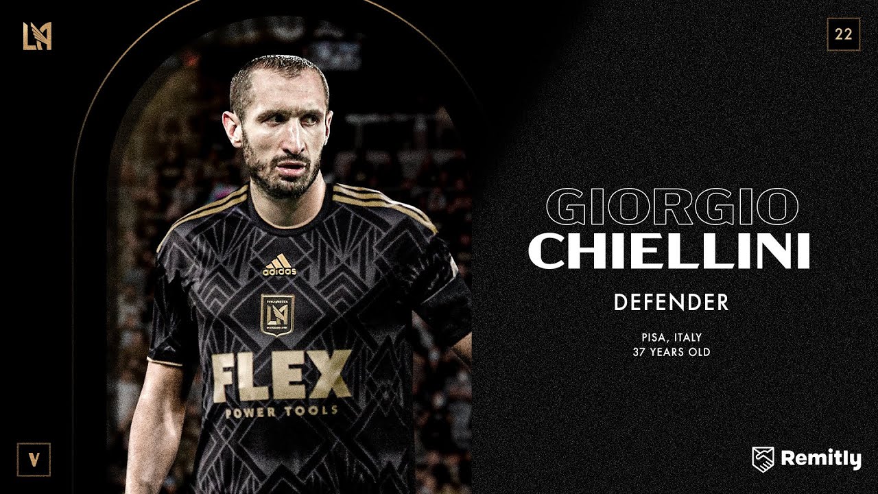 Giorgio Chiellini is Black & Gold