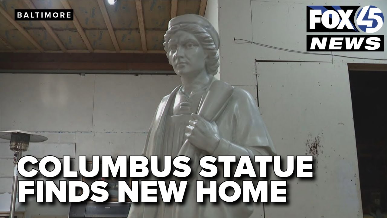 Once dumped in the Inner Harbor, Baltimore's Columbus statue now headed to the White House