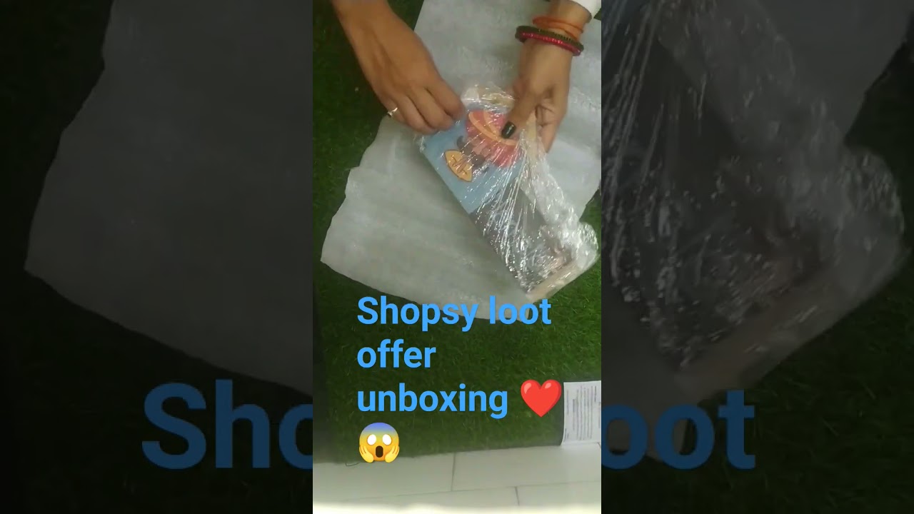 shopsy loot offer unboxing 😱👌👍