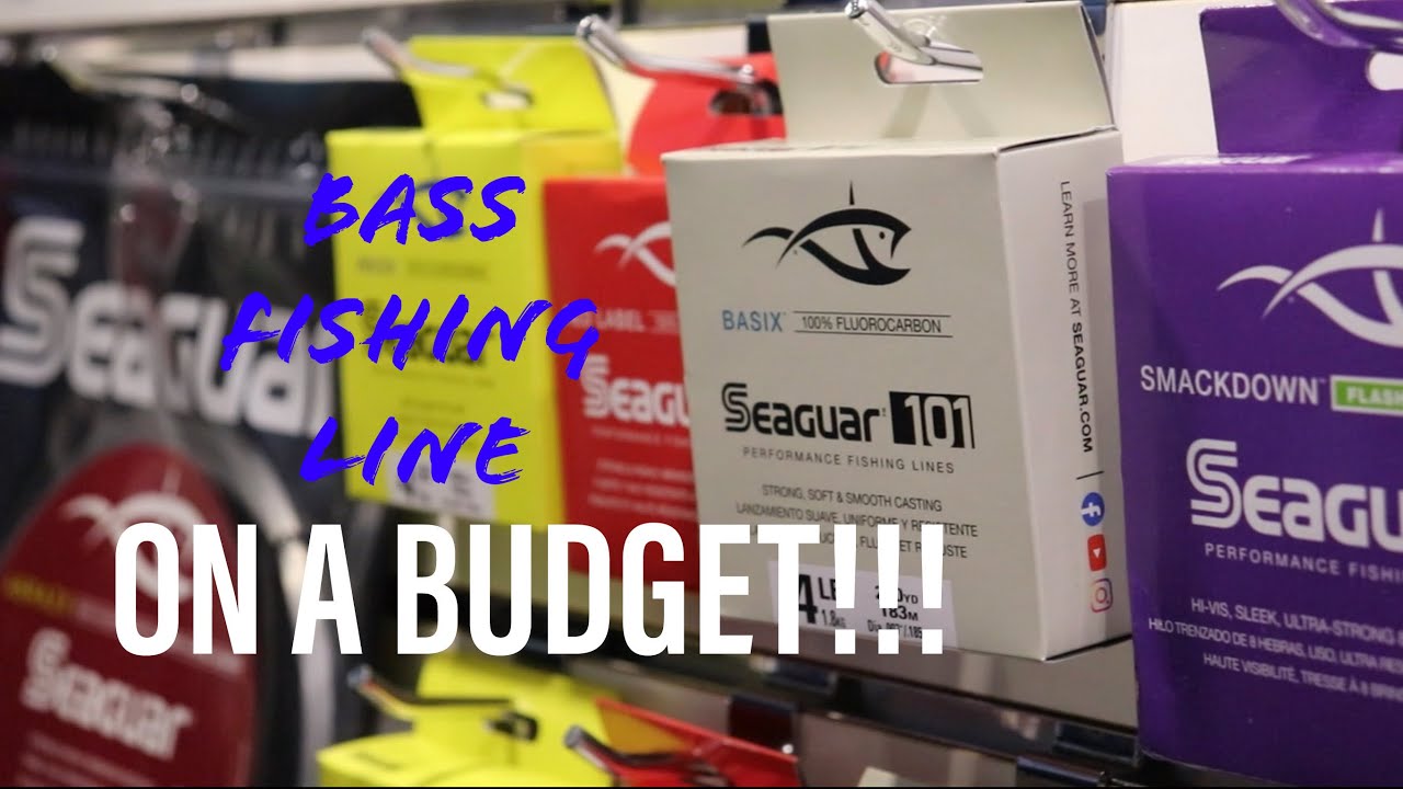 Best Bass Fishing Line For A TIGHT BUDGET!! 