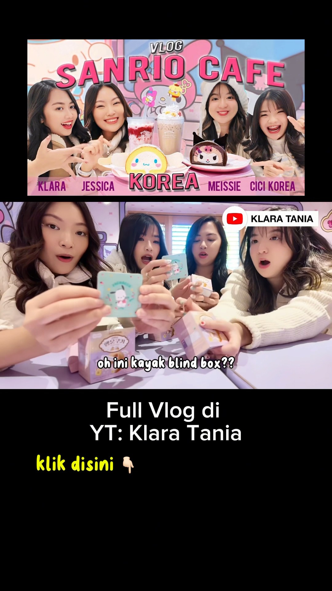 BUKA FORTUNE COOKIES BESTIE!! | Klara Tania #shorts