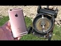 iPhone 6s Upside Down Lawn Mower Scratch Test! - GizmoSlip