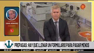 Prepagas hay que llenar un formulario todos los meses para pagar menos