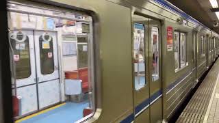 Osaka Metro 四つ橋線23系愛車10編成住之江公園行き発車シーン