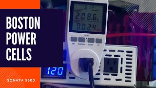 Boston Power Sonata cells 18650  build part 2, Capacity test!