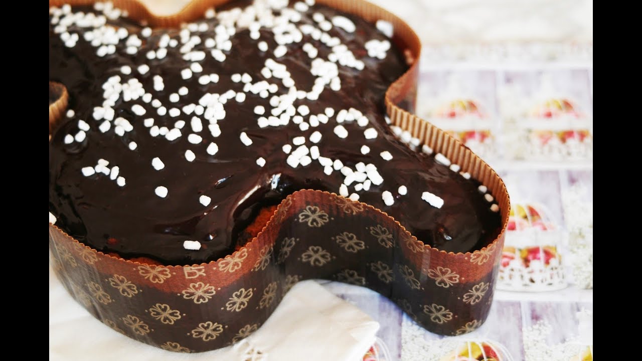 Colomba Pasquale al cioccolato senza glutine