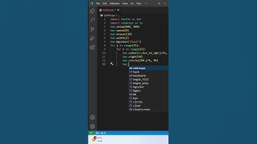 Amazing Python tricks using turtle 🐢.   #python #shorts #viralvideo #programming