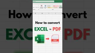 Excel to PDF