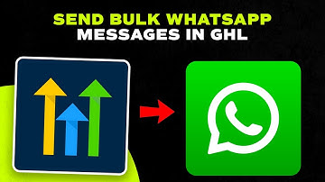 How to Send Bulk WhatsApp Messages in GoHighLevel (Tutorial)
