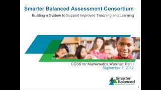 CCSS for Mathematics Webinar Part 1.mp4