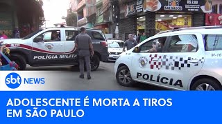 SP: Adolescente morre durante tiroteio em Paraisópolis | #SBTNewsnaTV (22/05/24)