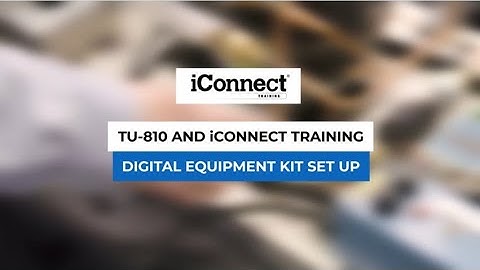 How to Hook Up iConnect Training