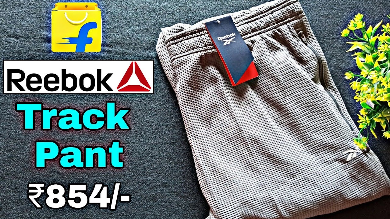 Buy Black Trousers & Pants for Men by Reebok Online | Ajio.com