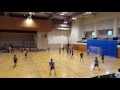 2017年7月１日　第２2回ジャパンオープンハンドボールトーナメント北信越予選会　前半 3  Nagano Yeti VS GIANT KILLINGS