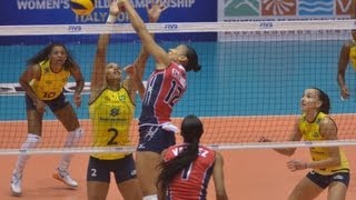 BRASIL X REPÚBLICA DOMINICANA - FIVB WORLD GRAND PRIX VOLLEYBALL 2013