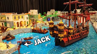 Full Tour Of Huge LEGO Pirates of the Caribbean World