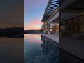 Sunset in la zagaleta benahavis  villa kaizen by manuel ruiz moriche architecture architects