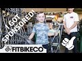 I got sponsored by Fit Bike! - Custom 14" Bike Build at the S&M Factory!