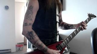 Video thumbnail of "Volbeat- Guitar Gangsters And Cadillac Blood (Guitar Cover)"