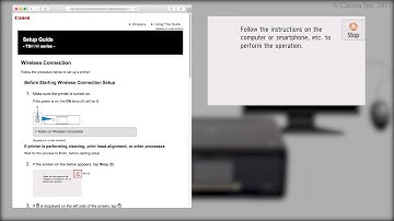 Connecting the printer and a computer - 3/4 (Mac OS) (TS8100 series)