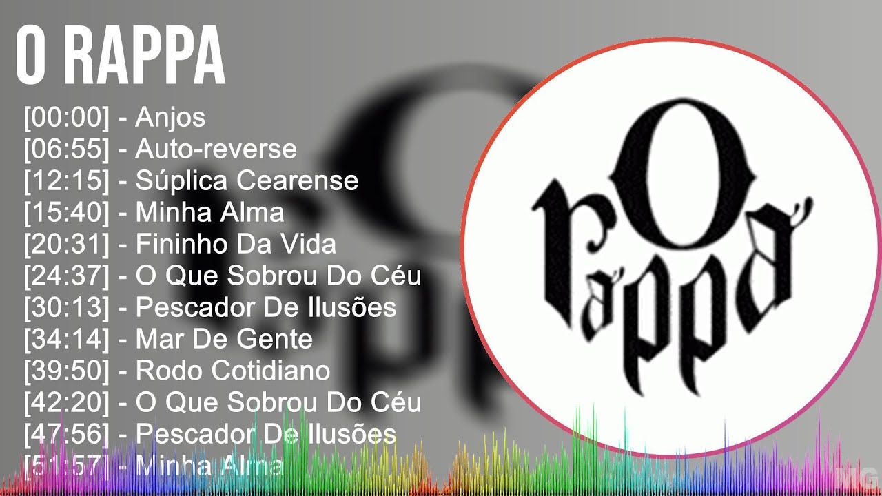 O Rappa 2024 MIX CD COMPLETO - Anjos, Auto-reverse, Súplica
