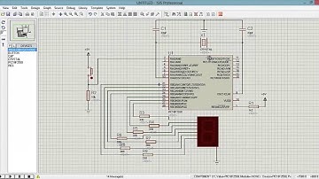 Aula 04 - Microcontroladores - Video 5 - Prática 3 - Acionando Display 7 segmentos por botão