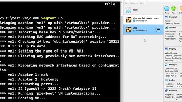 linux automation ,create 2 linux vm with a vagrant file in virtualbox