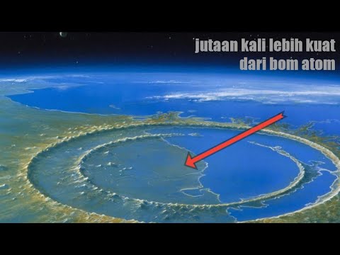 8 kawah meteor terbesar di dunia. .ada yang menjadi saksi bisu tentang musnahnya dinasaurus