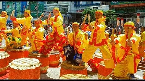 ĐÁNH TRỐNG KHAI XUÂN TẠI HỘI HOA XUÂN TẠI CÔNG VIÊN TAO ĐÀN 2021