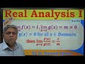limit of f(x) /g(x) = limit of f(x)/ limit of g(x). Real Analysis I. Bartle. Lec-79 (Urdu/Hindi)