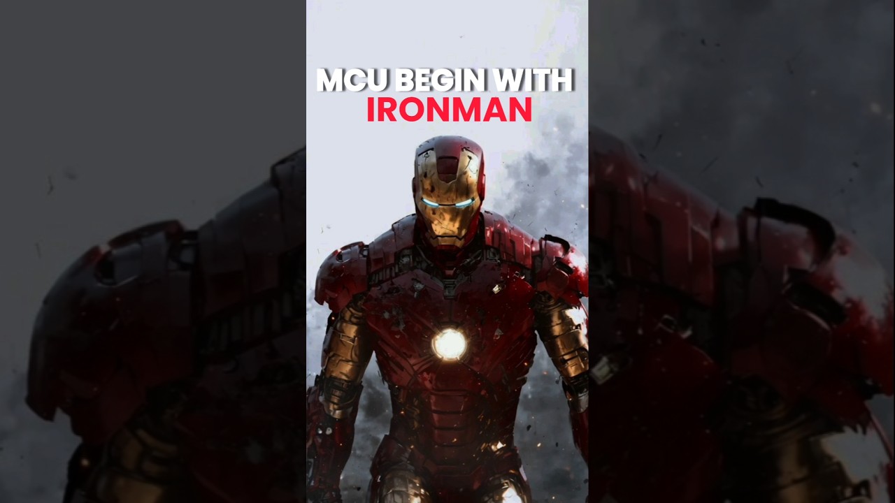 The Movie That Started The MCU (IRON MAN) #ironman #mcu #shorts