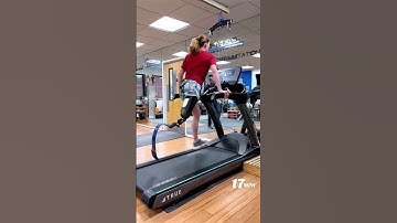 Tina a AKA Sprinting with Running Blade Prosthesis