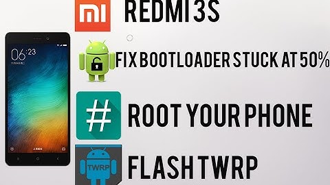 Redmi 3s/Prime - Fix bootloader unlock at 50% ,Root and Flash TWRP(No DATA Loss)