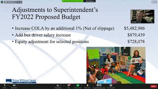 February 24, 2021 - Prince William County School Board Public Hearing and Work Session