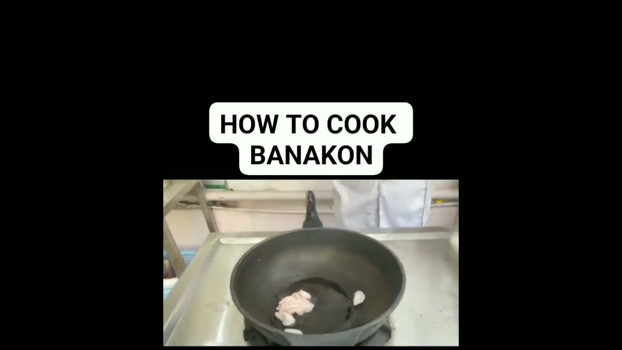 How to cook banakon|exotic foods