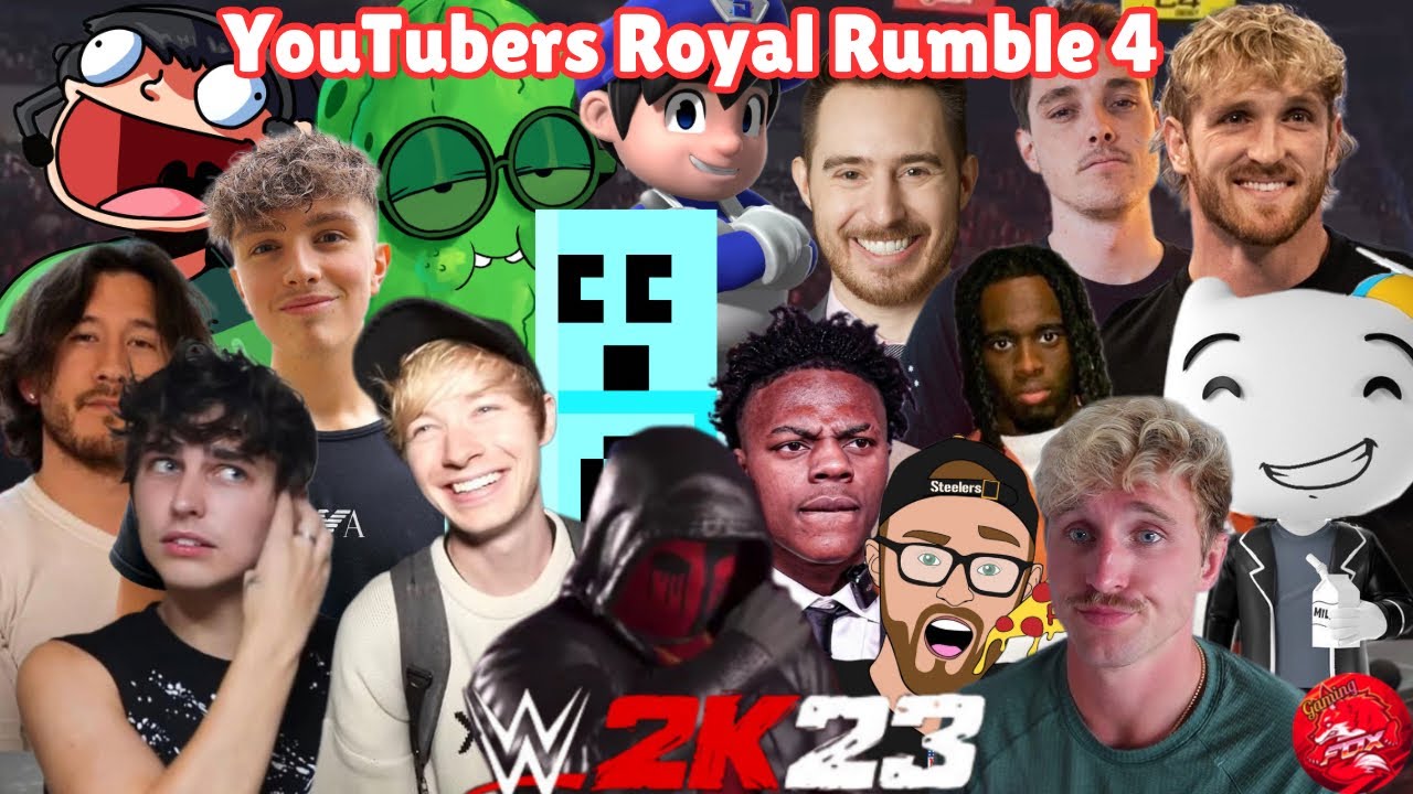 He Finally Won! He Finally Won Guys! WWE 2k23 YouTubers Royal Rumble 4! (S4 E7)