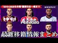 "欧州サッカー"冬の移籍市場をウイイレでまとめてみた。 ウイイレ2020 / PES2020 / 補強動向 / ヨーロッパ / 海外組 / エリクセン / my club / マイクラブ