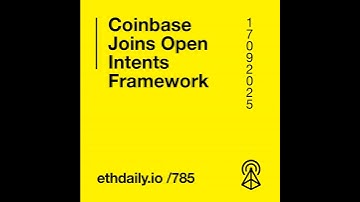 Coinbase Joins Open Intents Framework