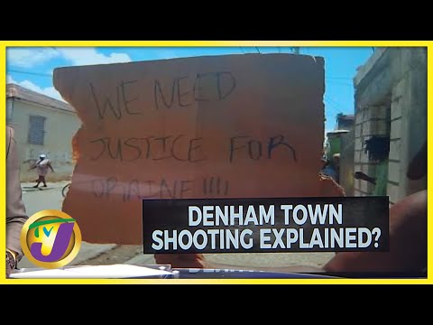 Eyewitness Recounts Denham Town Shooting | TVJ News - April 19 2022