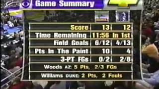 2001 NCAA Championship Game Duke vs Arizona part 1 of 3