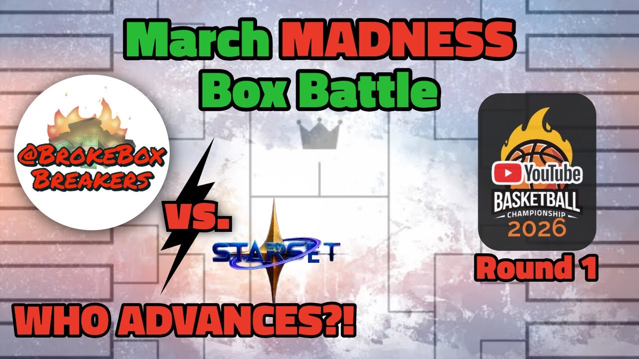 Only One Moves On…⚡️🔥 2026 YouTube March Madness Box Battle🏀 2024-25 Panini Totally Certified NBA